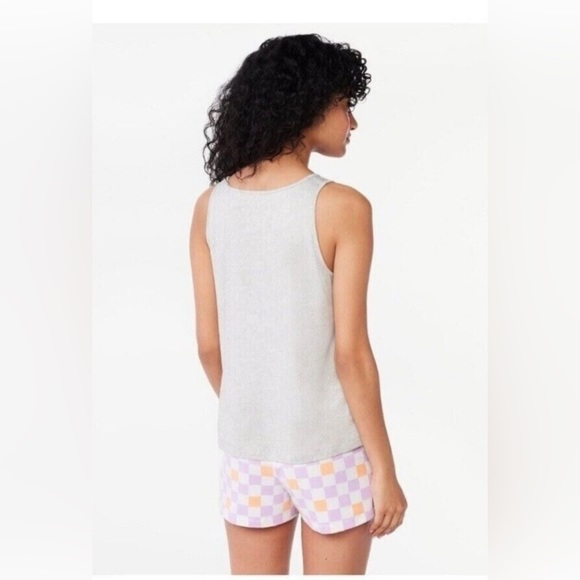 NWT Kindness Matters Tank top & Shorts PJ set tagless - Picture 2 of 4